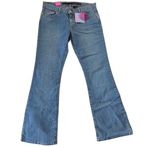 BNWT Y2K Calvin Klein Jeans Blue Flare Jeans